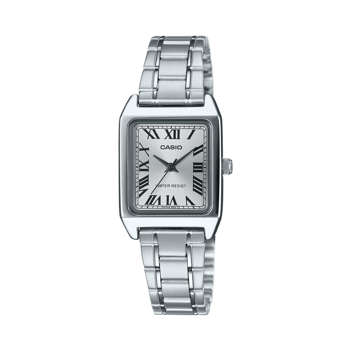 Casio Analog Silver Stainless Steel Watch LTPV007D-7B