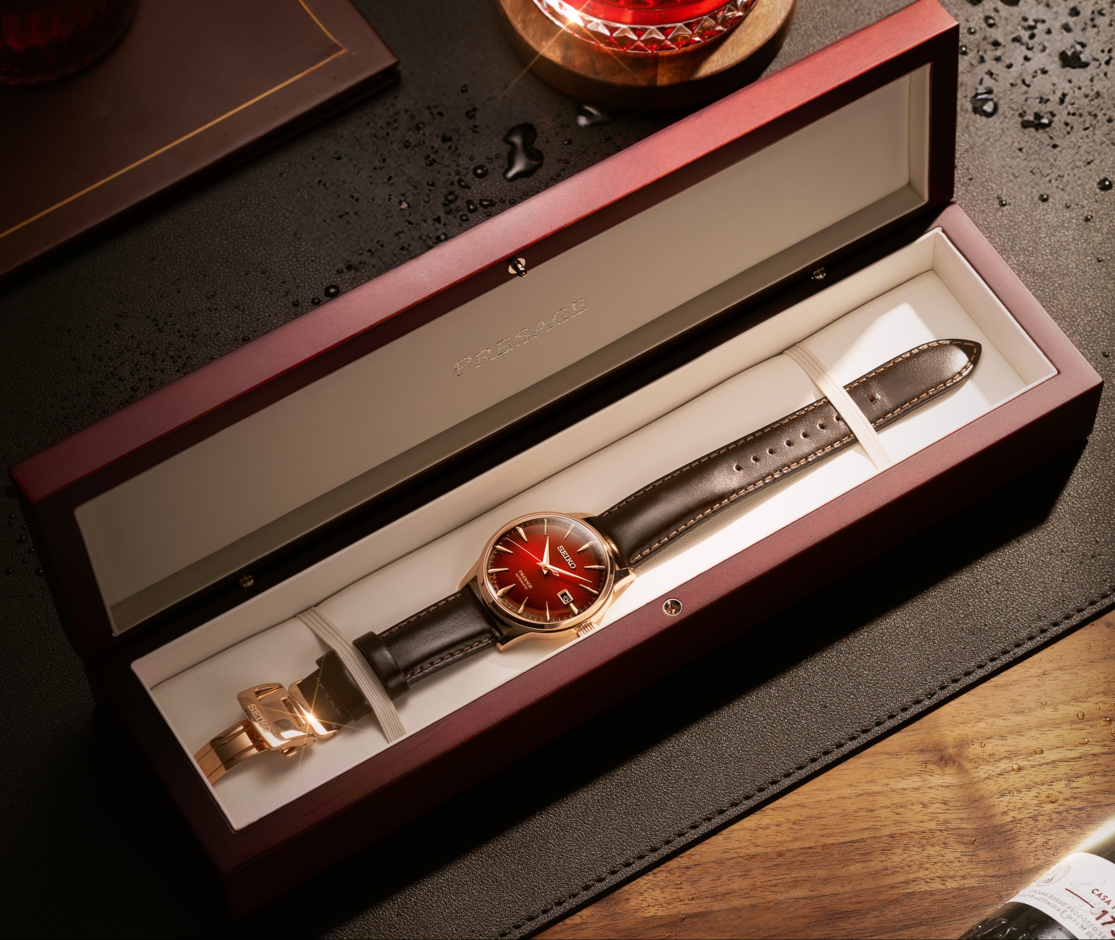 Seiko Presage Cocktail Time "The Conte" Australasian Limited Edition Watch SRPL96J