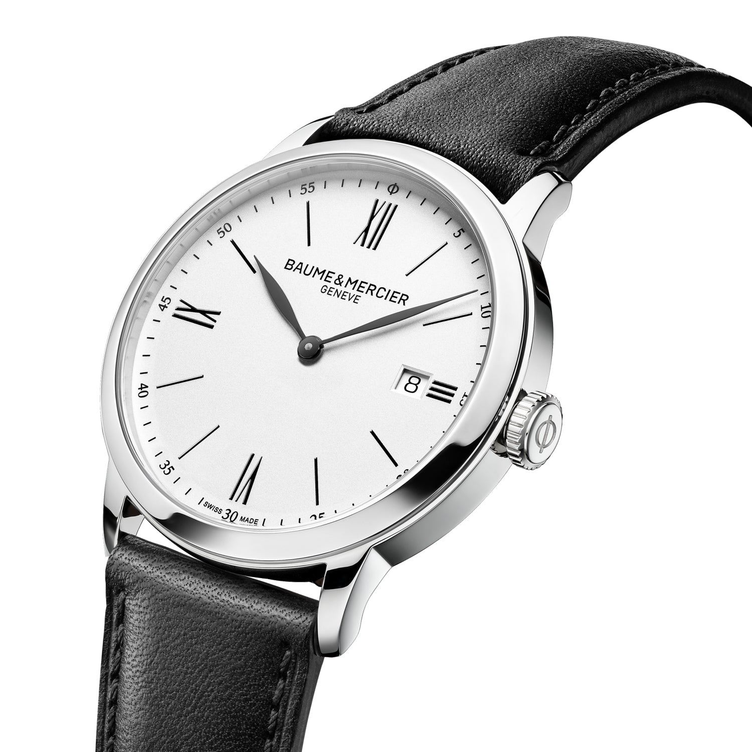 Baume & Mercier Classima 10884 Quartz Watch, Date Display 40mm