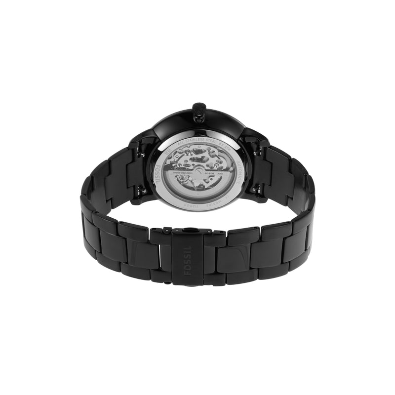Fossil Neutra Black Stainless Steel Men's Watch ME3183
