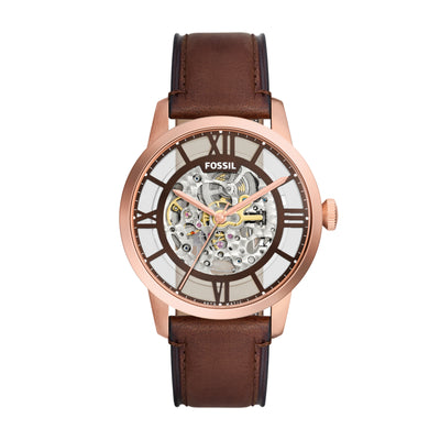 Fossil Townsman Mechanical Brown Leather Band ME3259