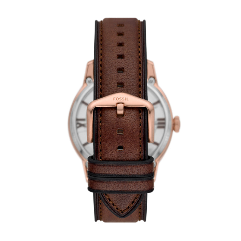 Fossil Townsman Mechanical Brown Leather Band ME3259