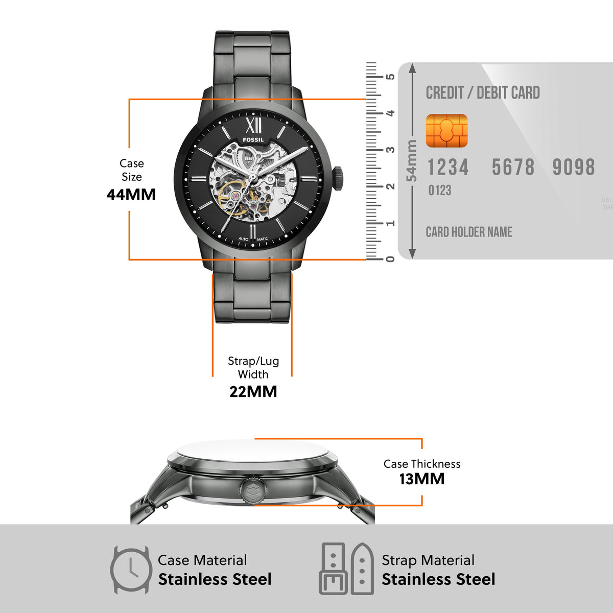 Fossil Townsman ME3294 view 7