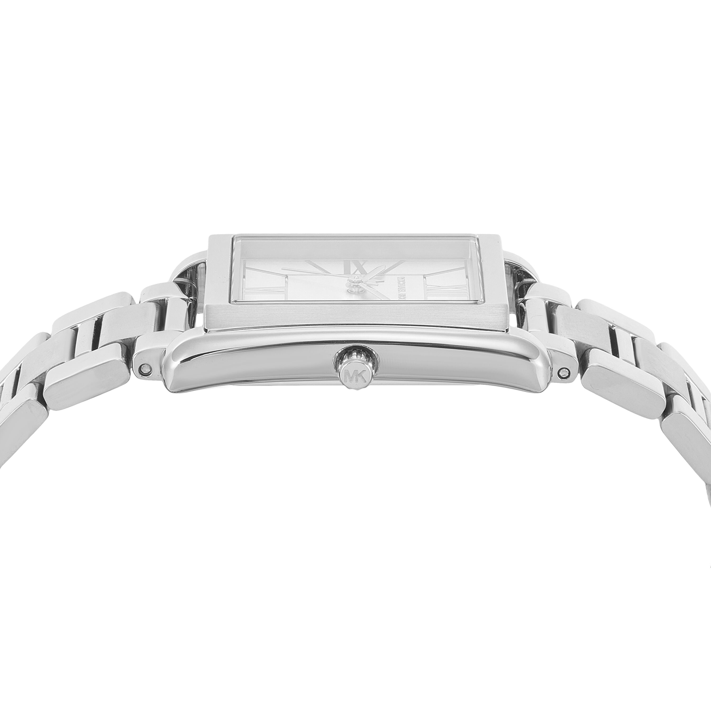 Michael Kors Essex Silver Dial Stainless Steel Watch MK4906