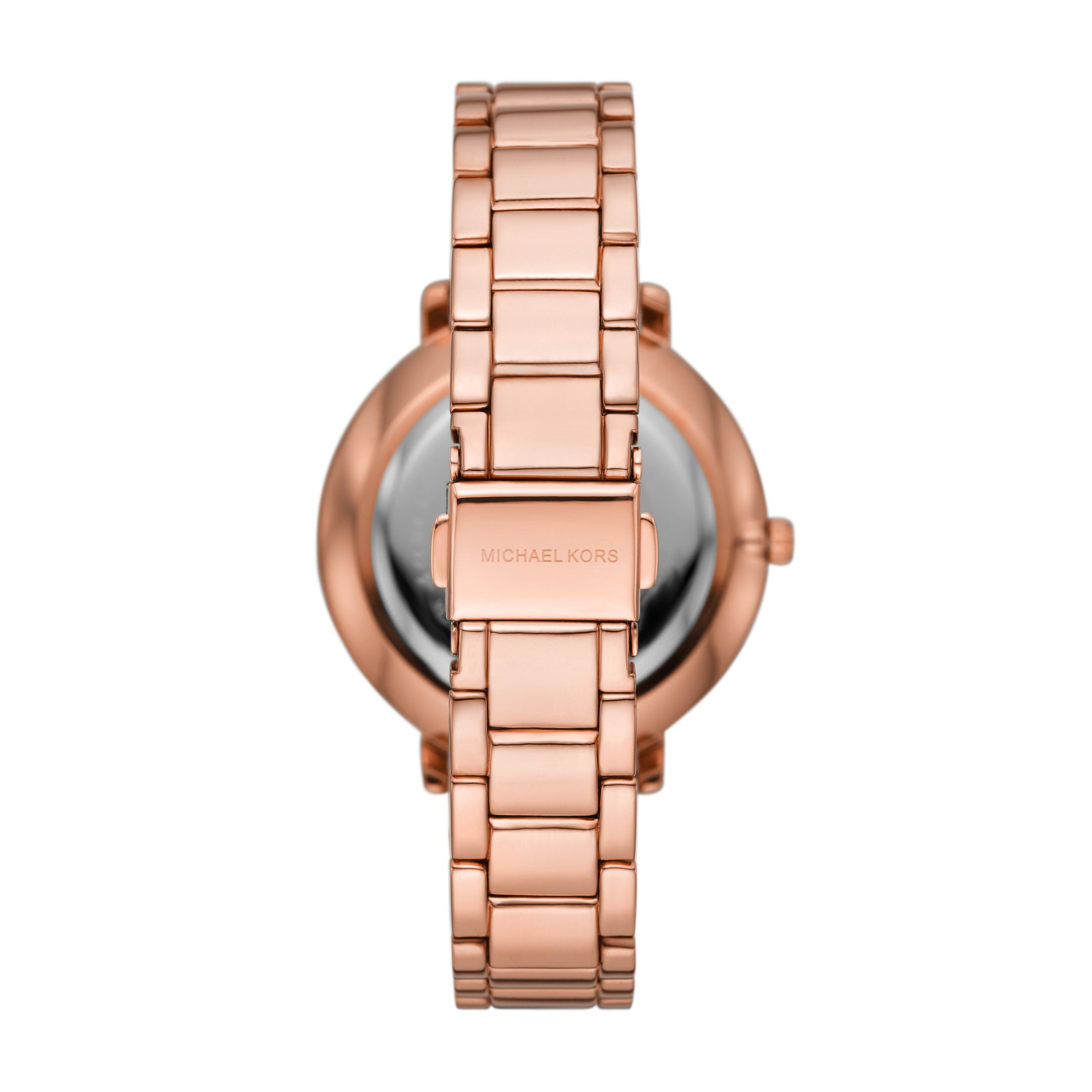 Michael Kors Pyper White Dial Rose Gold Stainless Steel Watch MK4917