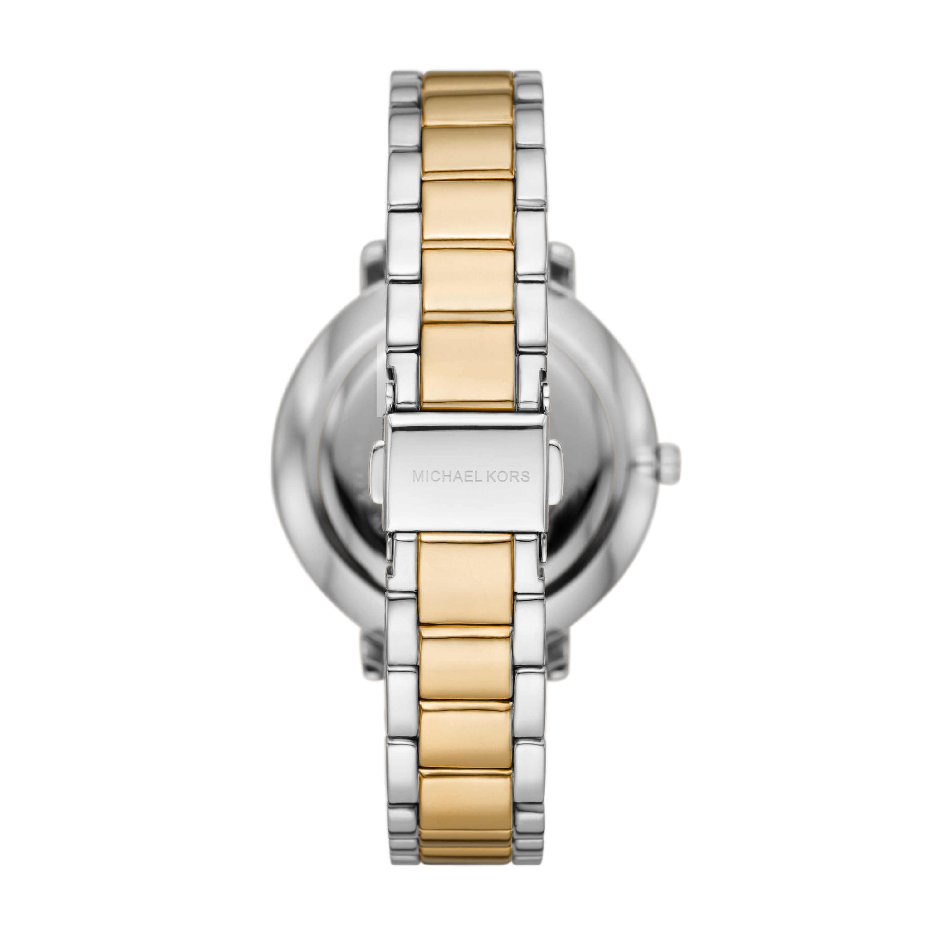 Michael Kors Pyper White Dial Two Tone Stainless Steel Watch MK4918