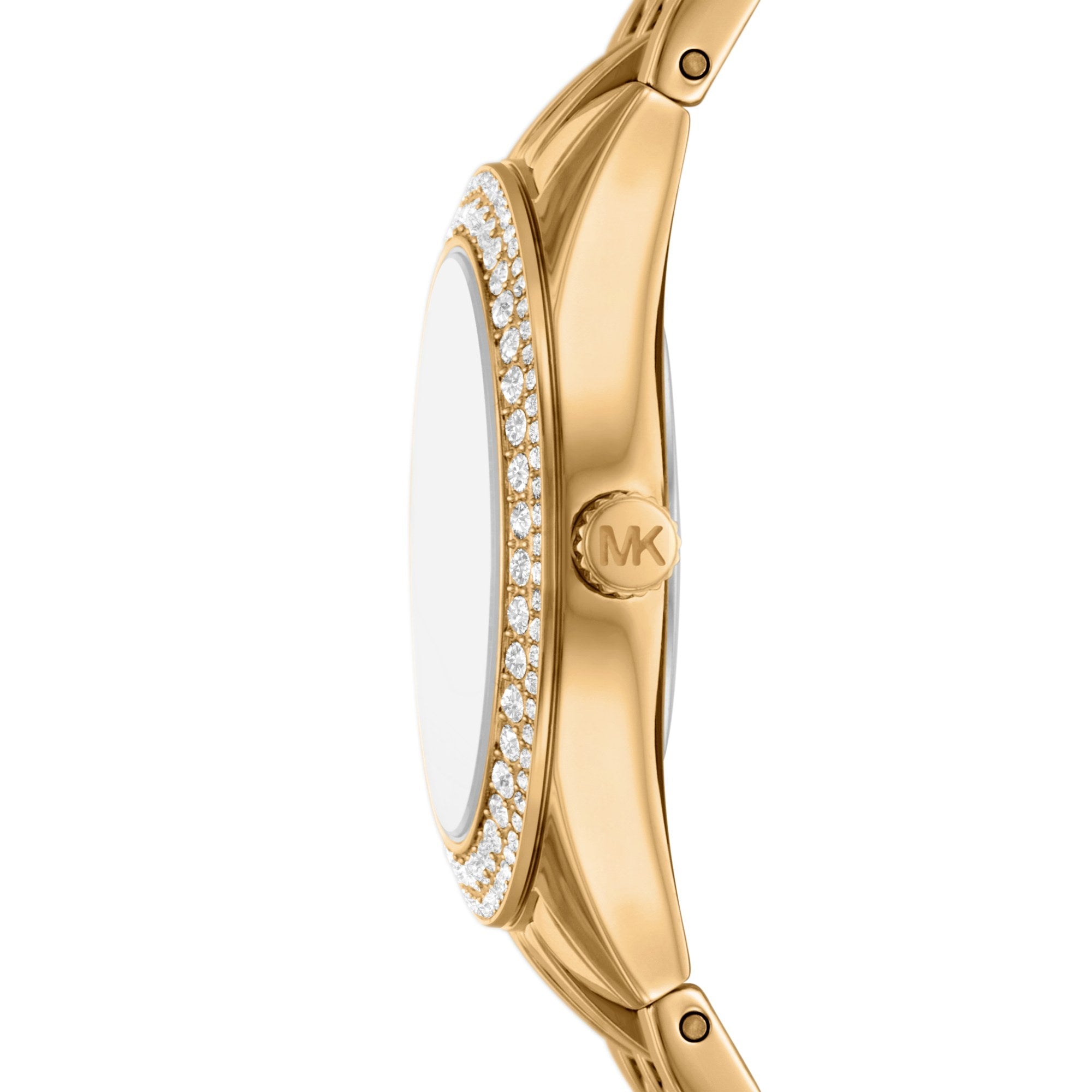 Michael Kors women's watch, white dial (view 2)