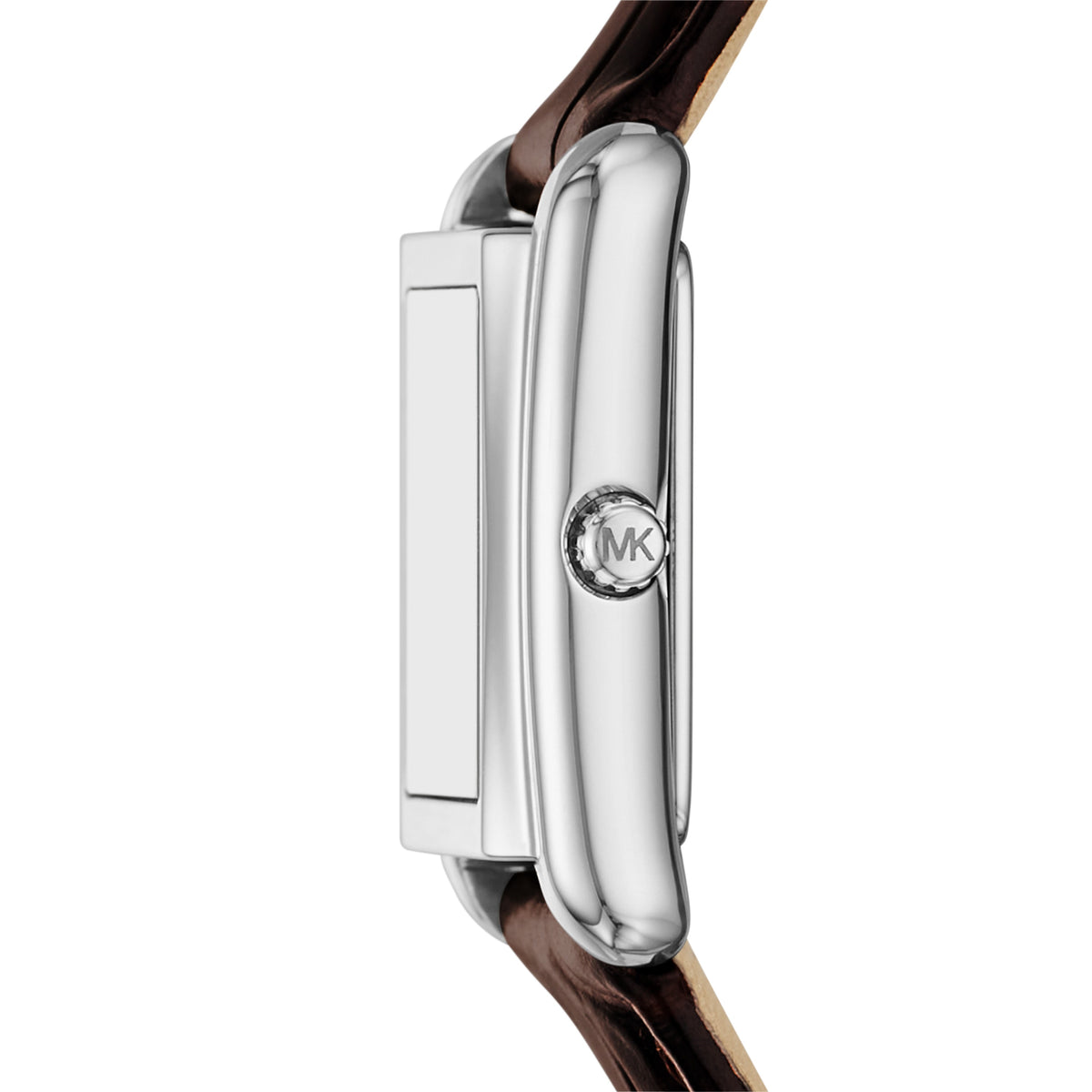 Michael Kors Essex 20x27mm Stainless Steel Chocolate Strap Watch MK7693