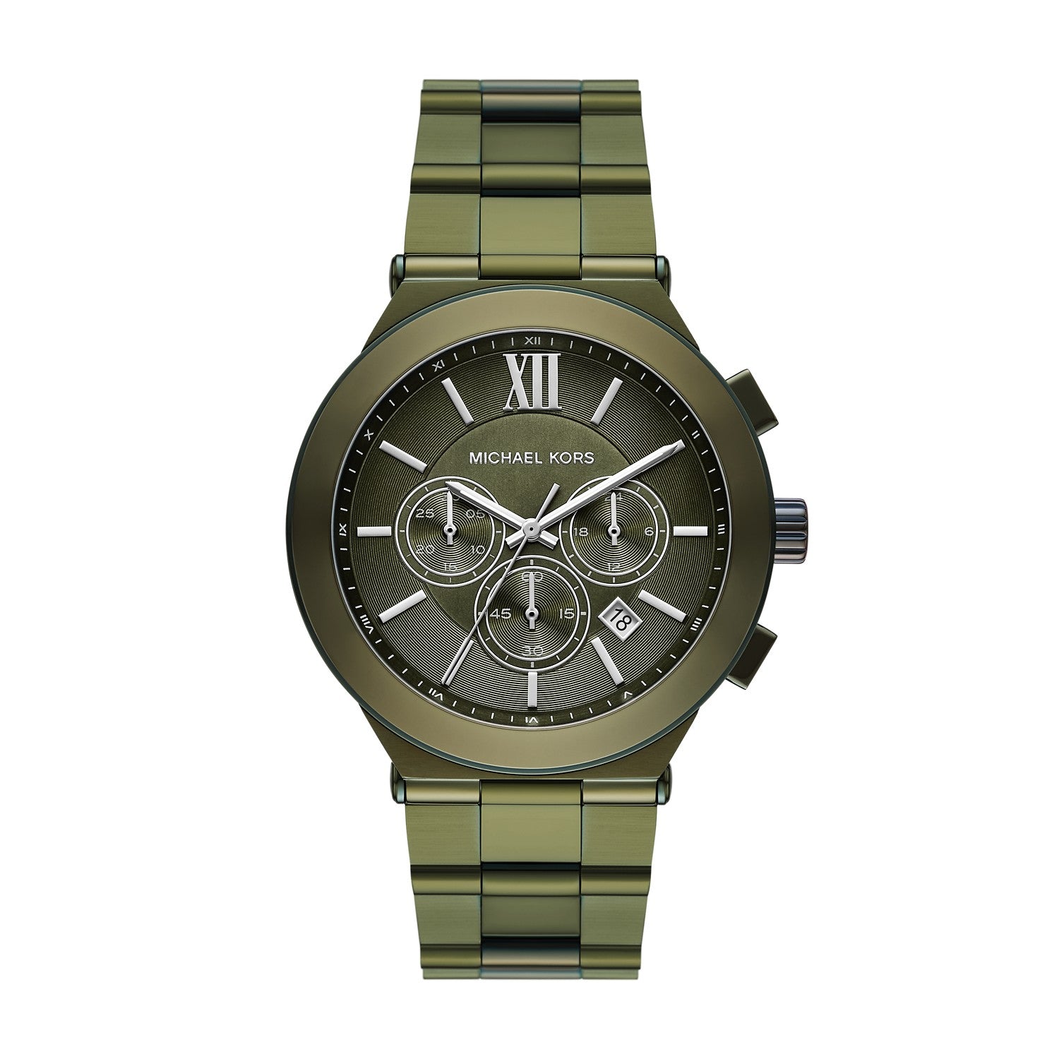 Michael Kors Billie Olive Gold-Tone Women's Watch MK9268