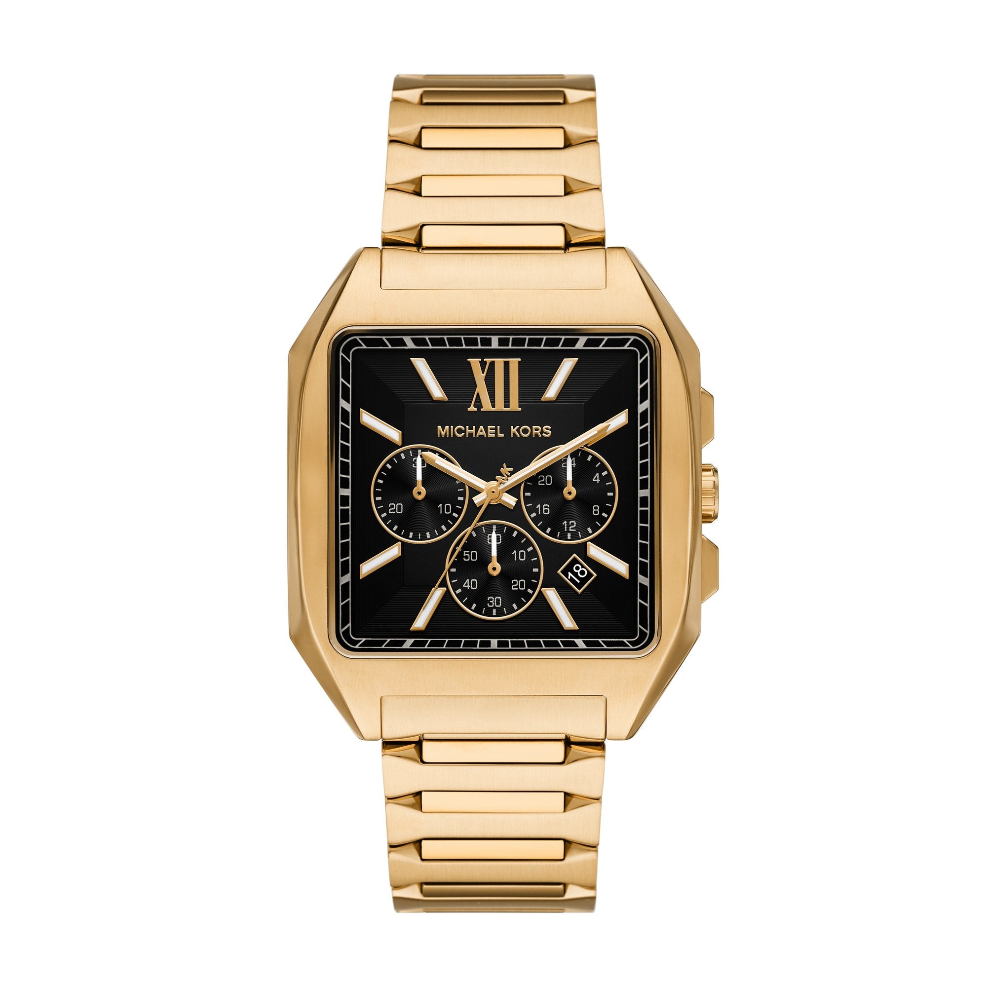 Michael Kors men's watch, black dial