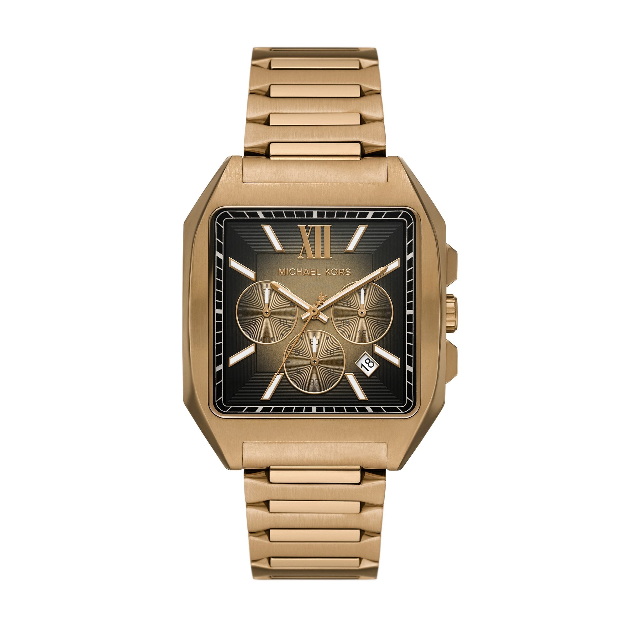 Michael Kors men's watch, two tone dial