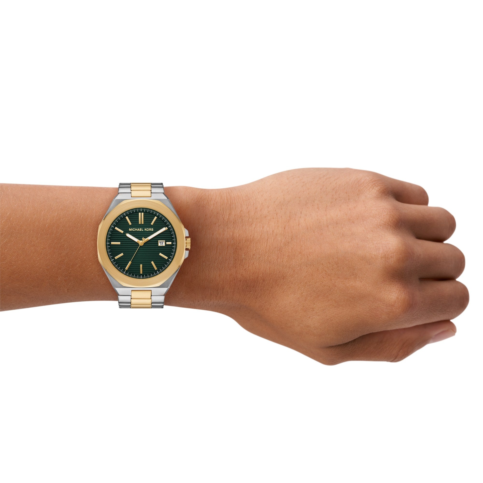 Michael Kors men's watch, green dial (view 7)
