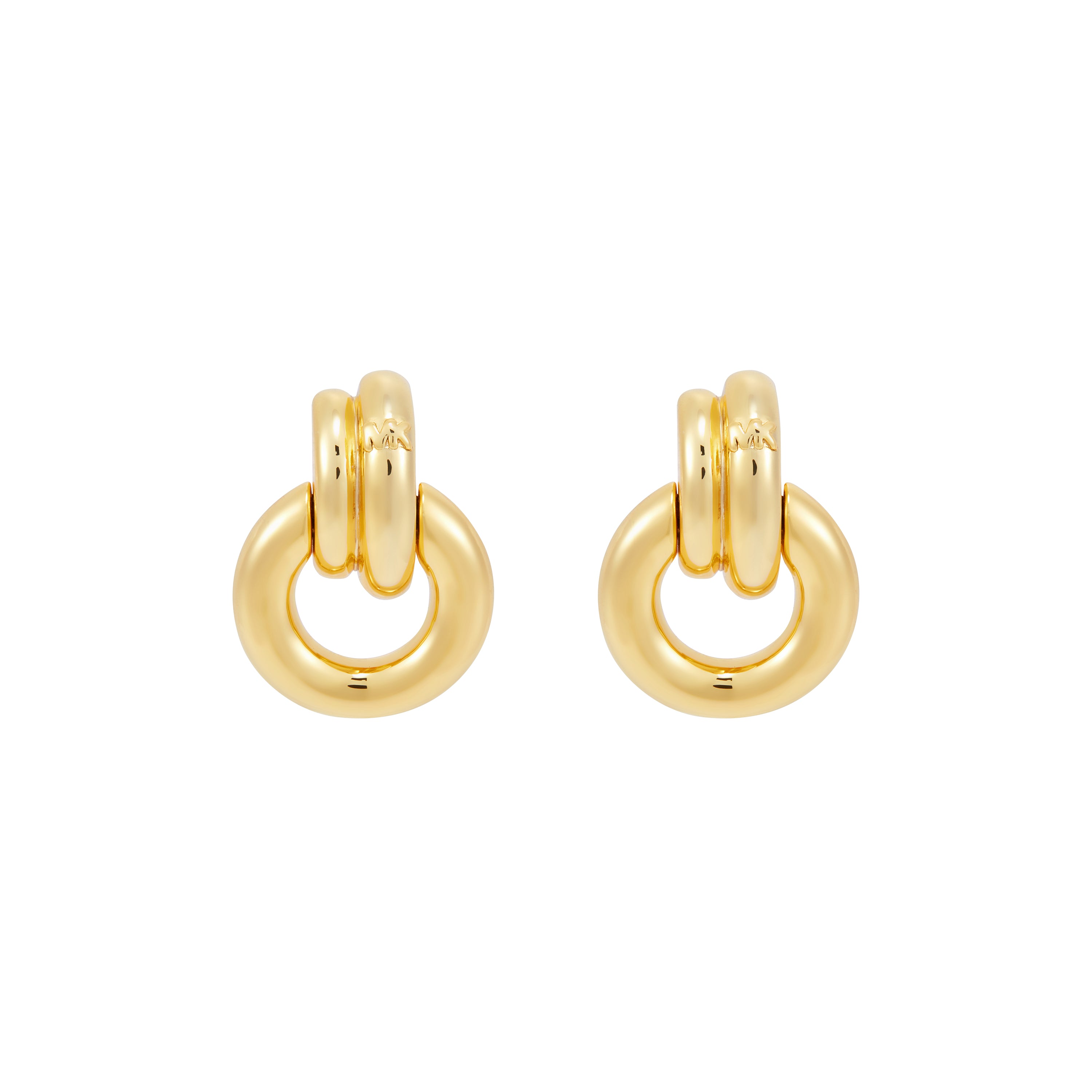 Michael Kors Premium Gold Circle Earring MKJ8531710