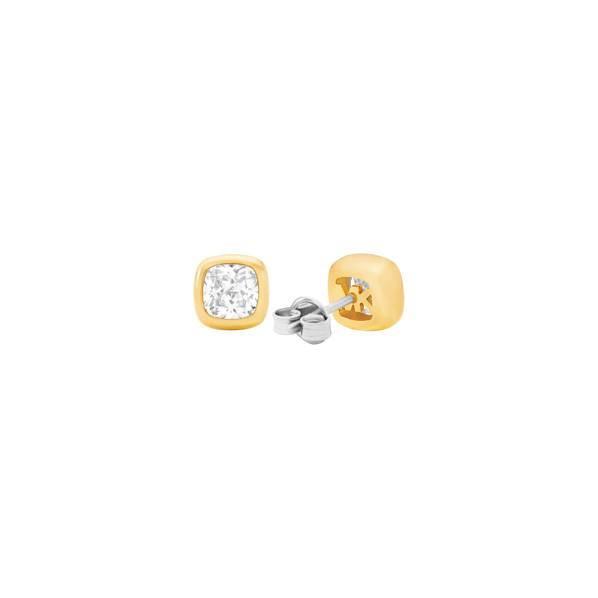 Michael Kors Cushion Studs Gold MKJ8705710 side view