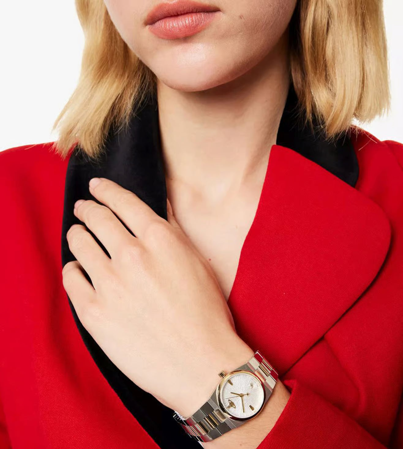 Vivienne Westwood The Hoxton Silver Dial Stainless Steel Women's Watch VV332SLSG