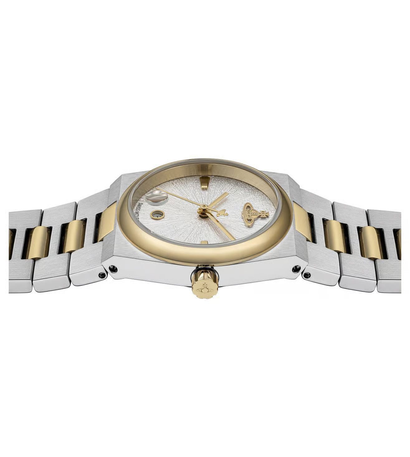 Vivienne Westwood The Hoxton Silver Dial Stainless Steel Women's Watch VV332SLSG