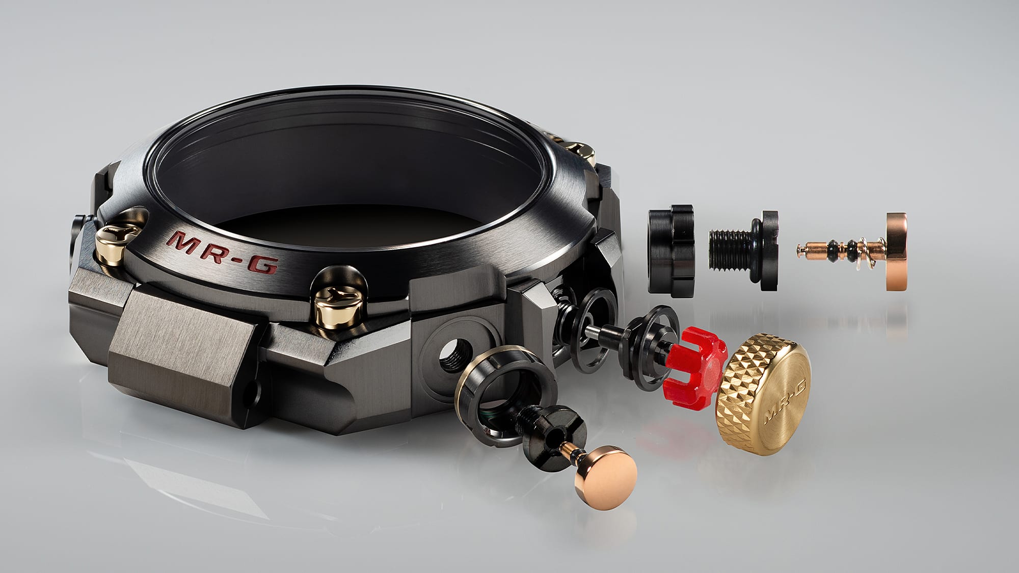 G-Shock MR-G Black Rubber Band Watch MRGB2000RG-3A