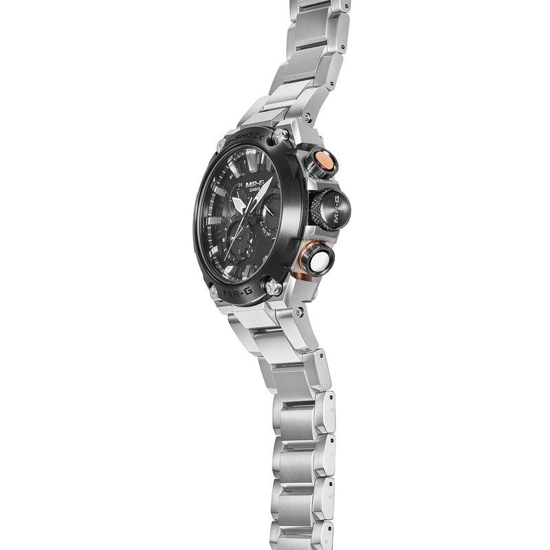 G-Shock MR-G Solar Black Dial Stainless Steel Watch MRGB2000D-1A