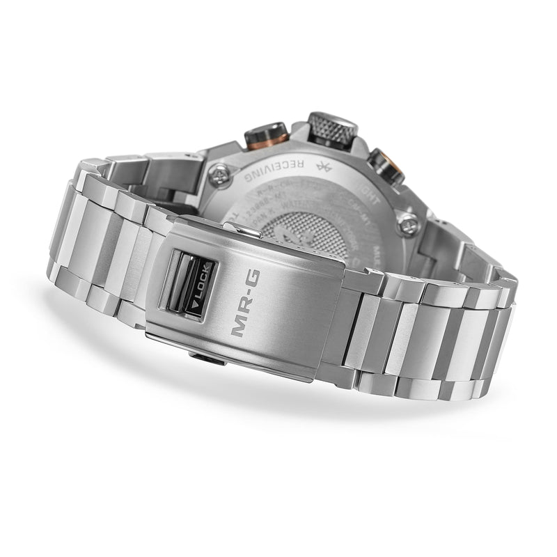 G-Shock MR-G Solar Black Dial Stainless Steel Watch MRGB2000D-1A