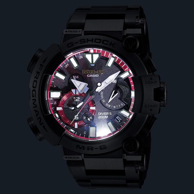 G-Shock MR-G Frogman Black Titanium Watch MRG-BF1000B-1A