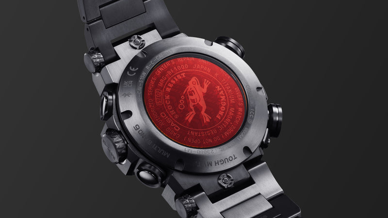 G-Shock MR-G Frogman Black Titanium Watch MRG-BF1000B-1A
