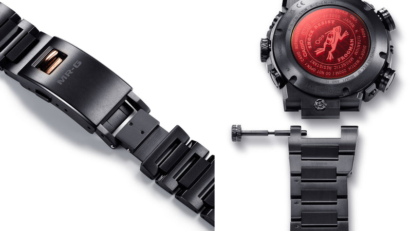 G-Shock MR-G Frogman Black Titanium Watch MRG-BF1000B-1A