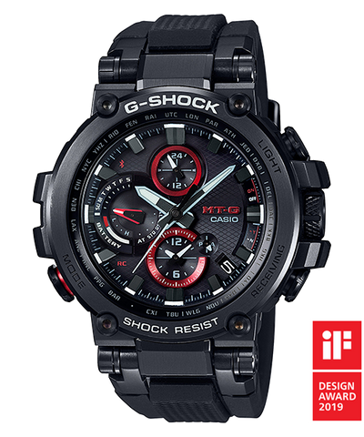 G Shock MTGB1000B 1A Advanced Shock Resistant Black Resin Band Watch Watch Direct