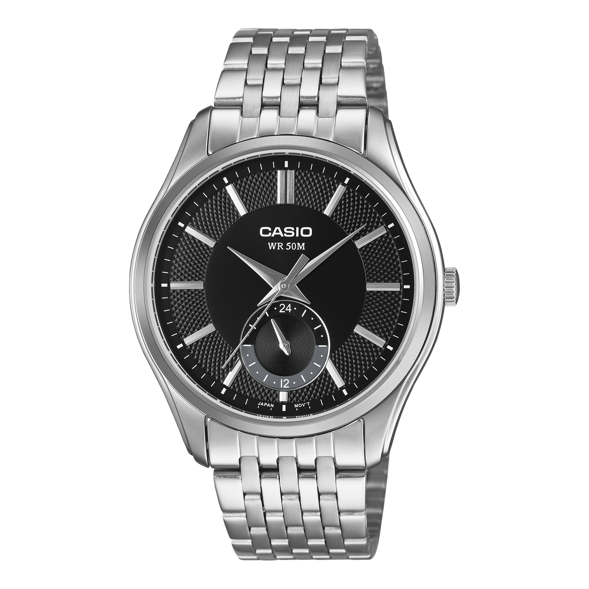 Casio Vintage MTP-B315D-1A black dial men's analogue watch