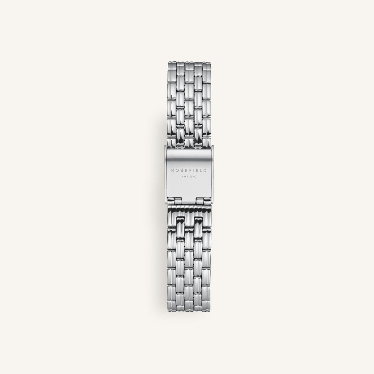 Rosefield Muse White Dial Silver Bracelet Watch MUWSSS-MU02