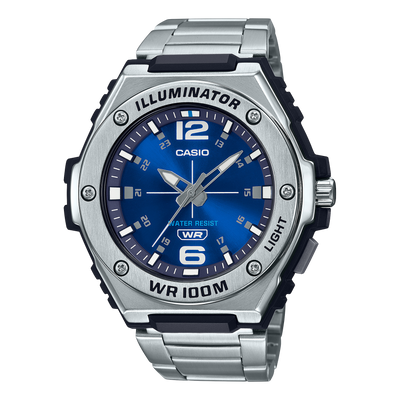Casio Analog Stainless Steel Band Watch MWA100HD-2A