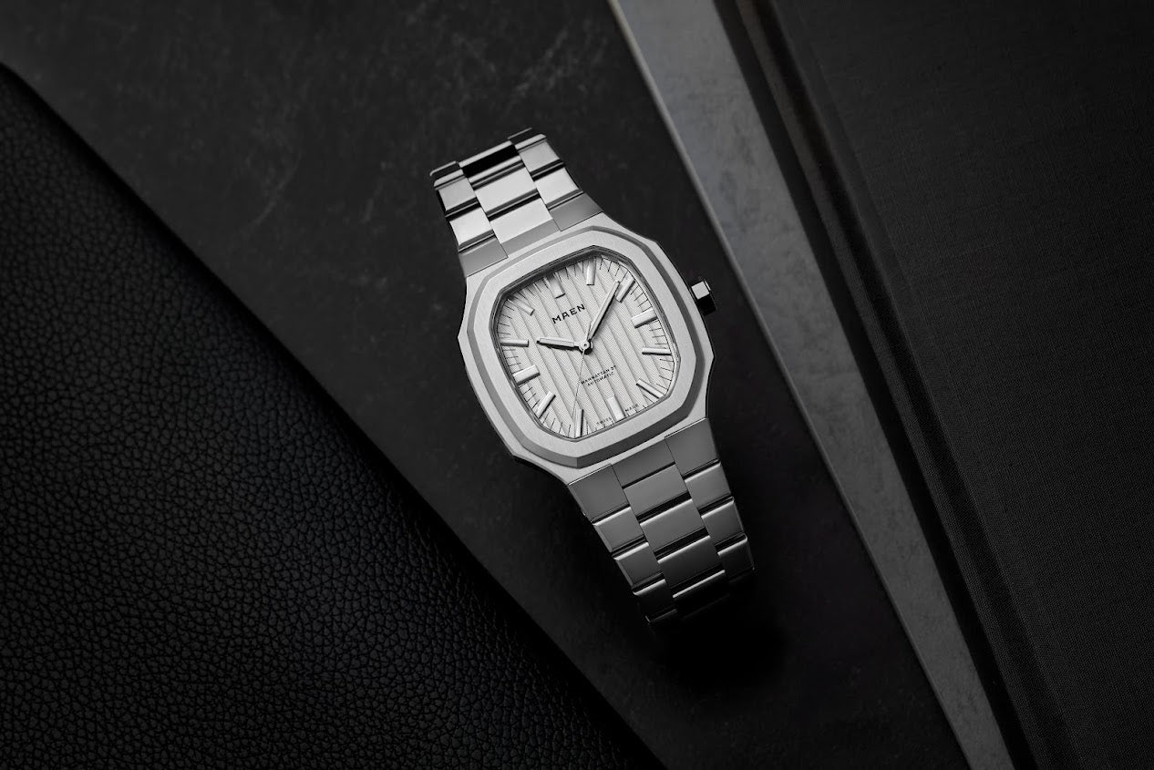 MAEN Manhattan 37 Ice Grey No Date Automatic Watch M2.1.6