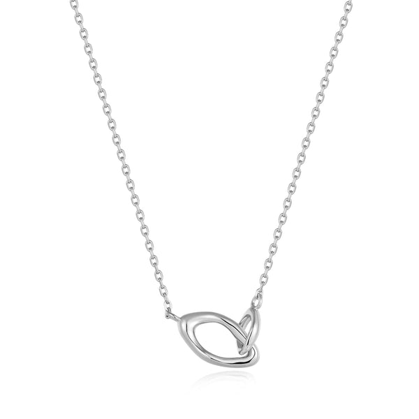 Ania Haie Silver Wave Link Necklace N044-01H