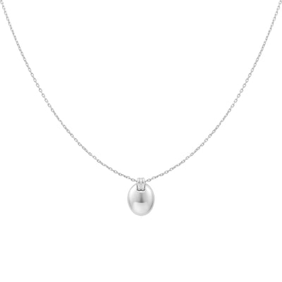 Ania Haie Silver Oval Charm Necklace