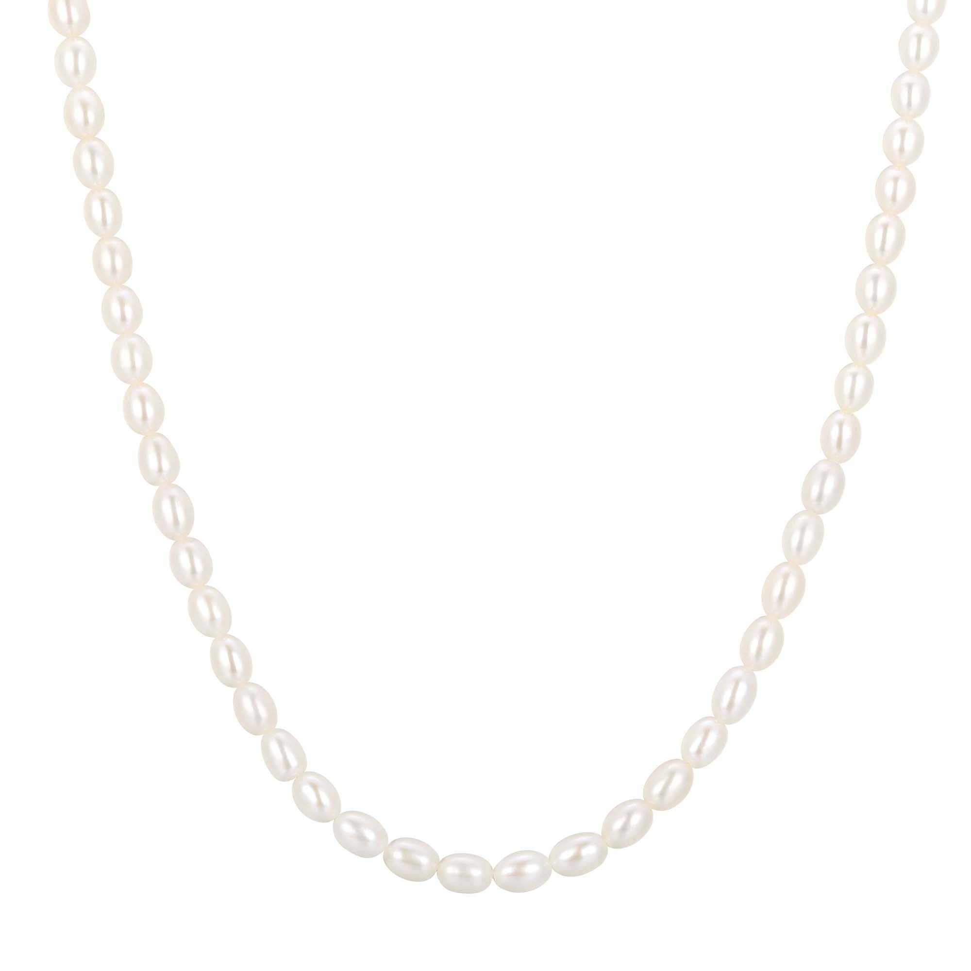 Ania Haie Gold Pearl Beaded Necklace Modern Luxury Trendy Design