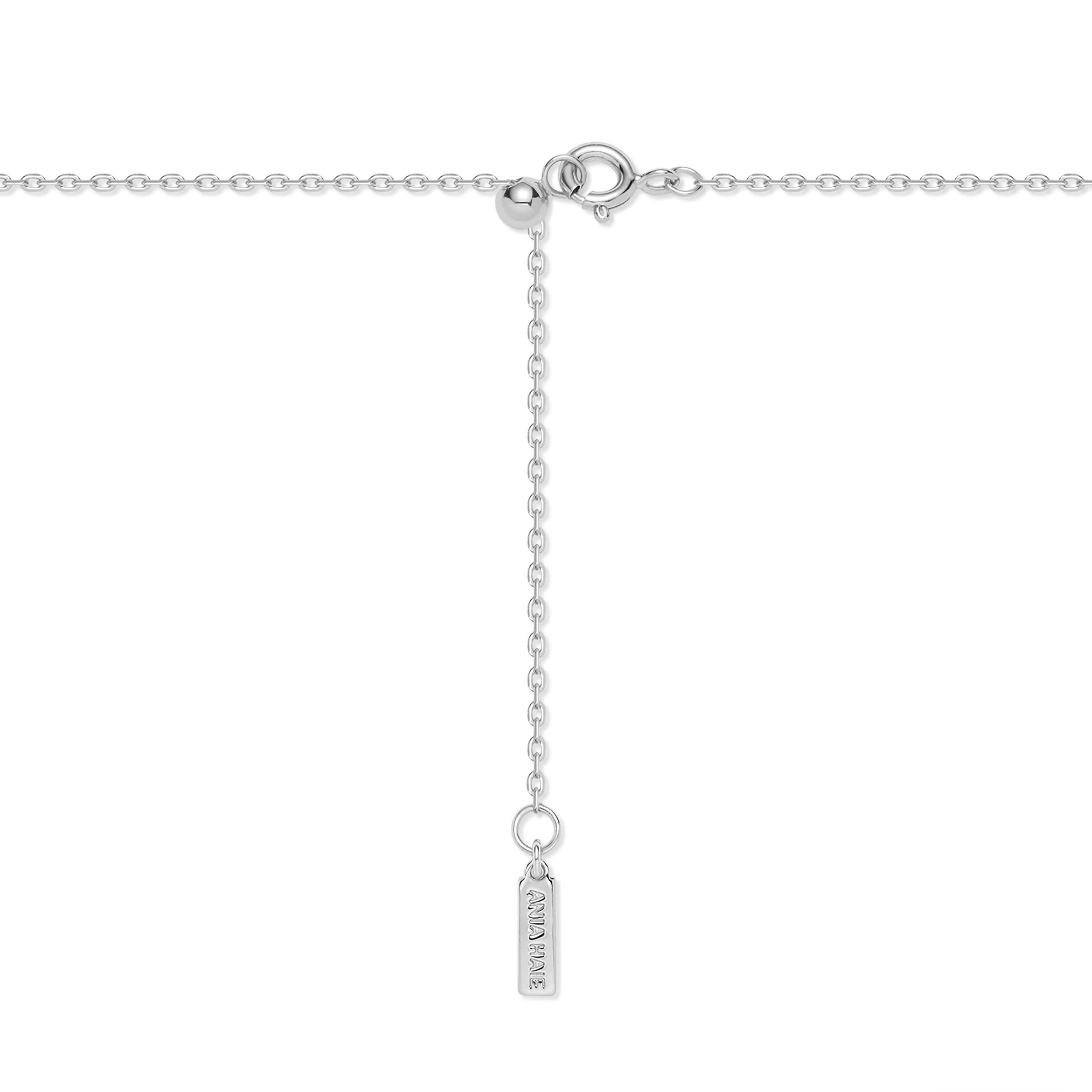 Ania Haie Silver Lariat Necklace 4999259 | Watch Direct