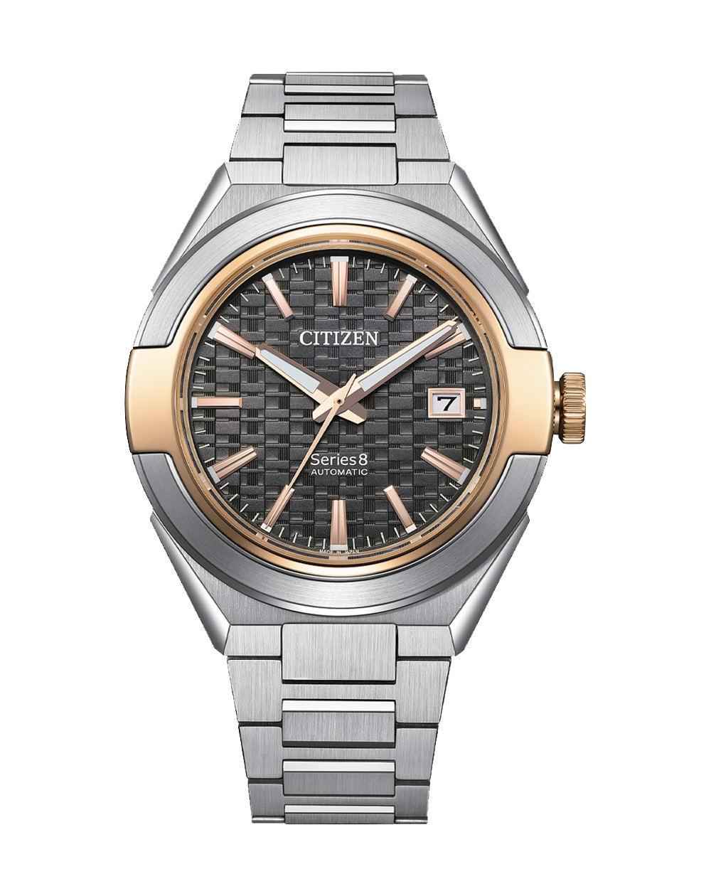 Citizen Series 8 Automatic Stainless Steel Black Watch NA1034-51H