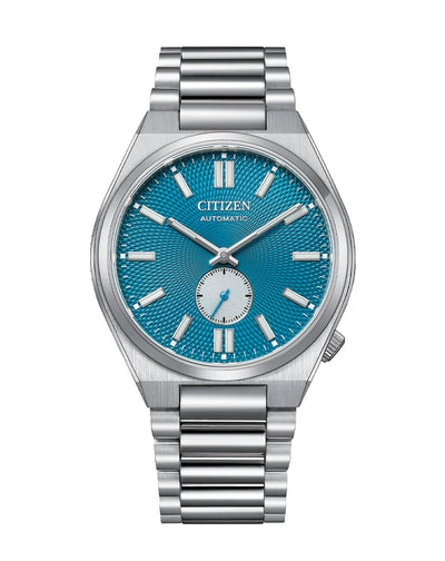 Citizen Tsuyosa Automatic Silver Stainless Steel Blue Dial Watch NK5010- 51L