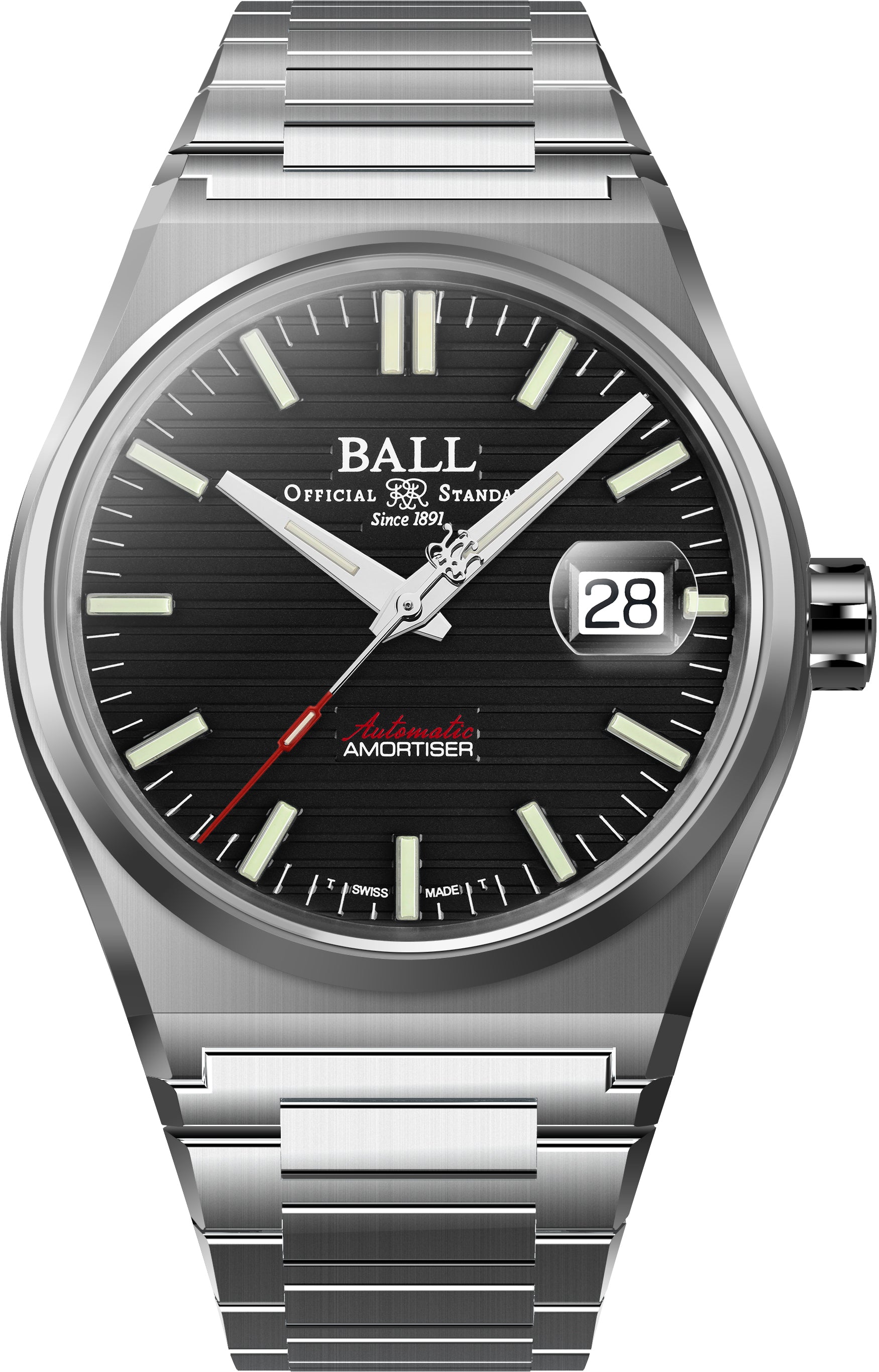 Ball Roadmaster Perseverer Black Dial NM9050C-S1-BK