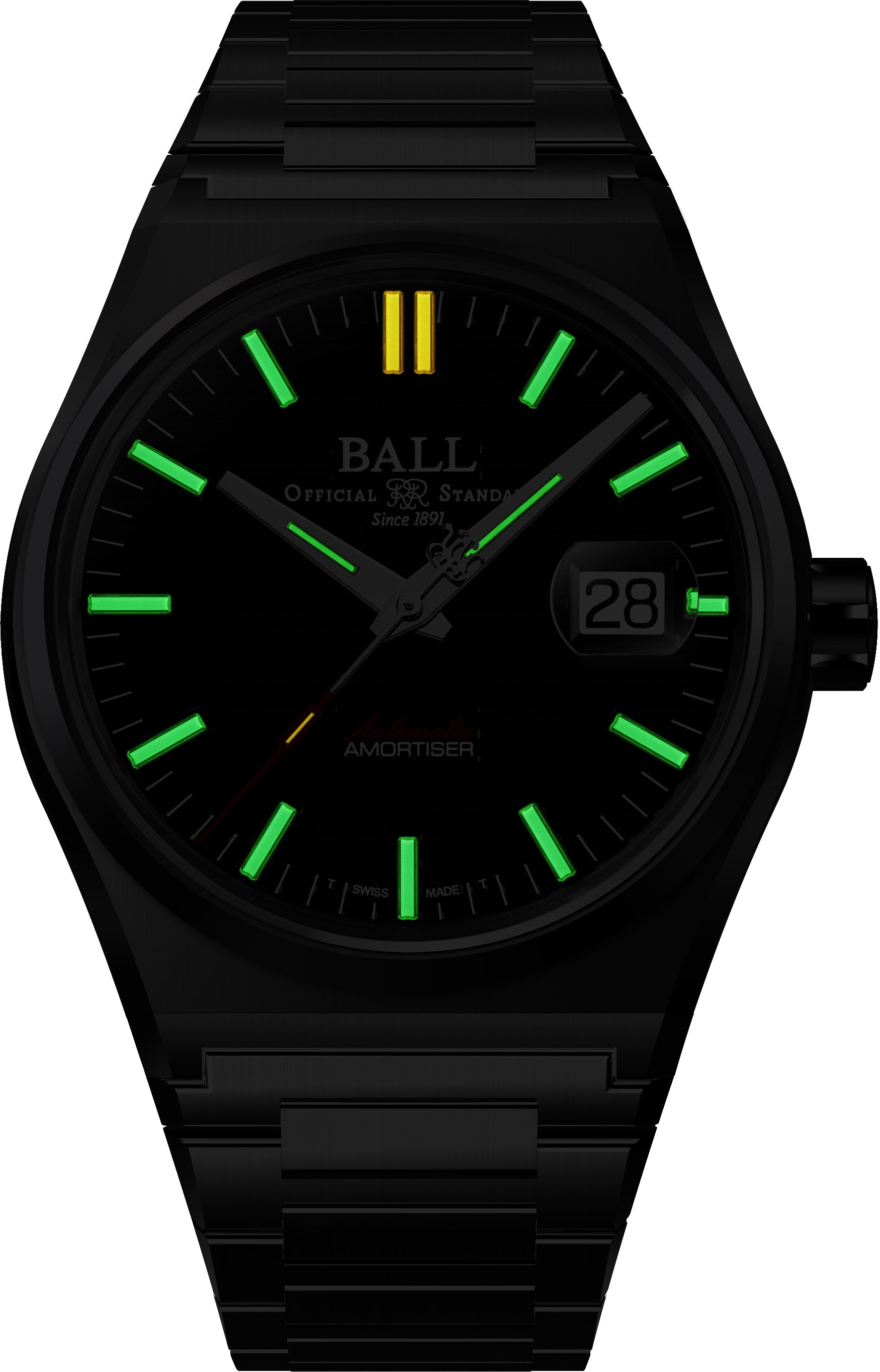 Ball Roadmaster Perseverer Black Dial NM9050C-S1-BK