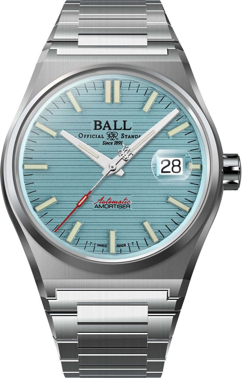 Ball Roadmaster Perseverer Ice Blue Dial NM9050C-S1-IBE
