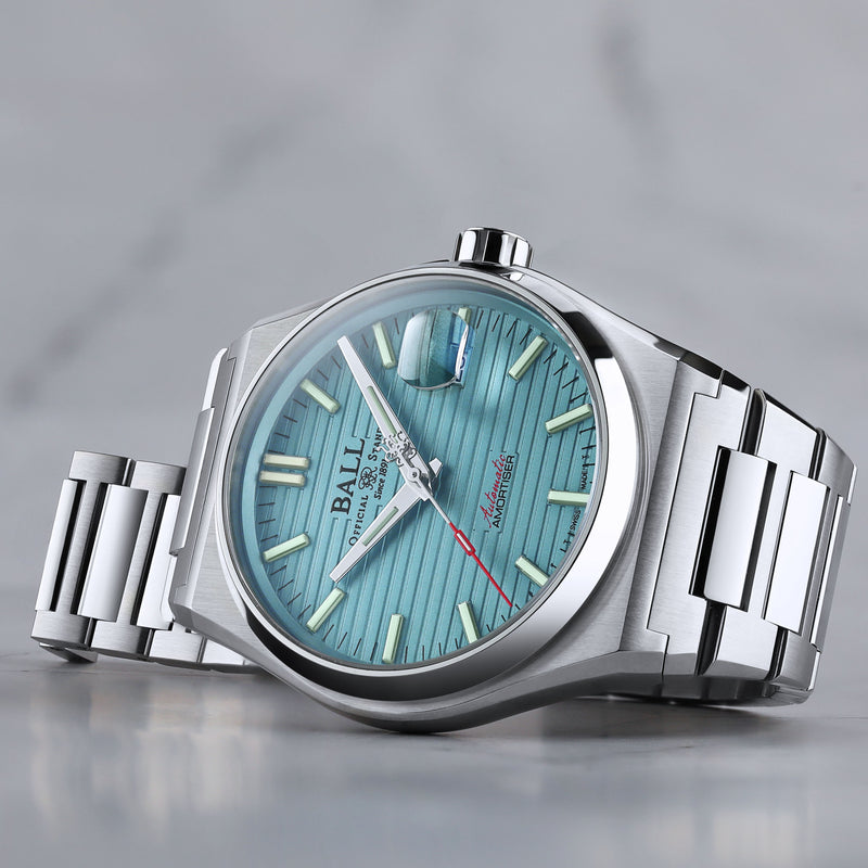 Ball Roadmaster Perseverer Ice Blue Dial NM9050C-S1-IBE