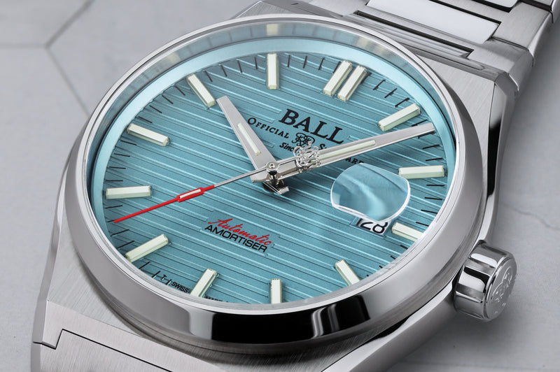 Ball Roadmaster Perseverer Ice Blue Dial NM9050C-S1-IBE
