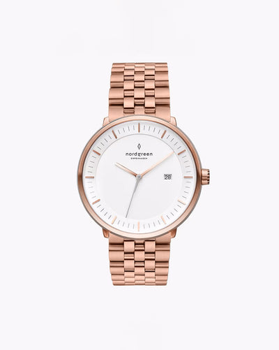 Nordgreen Women's Philosopher 36mm Rose Gold Watch