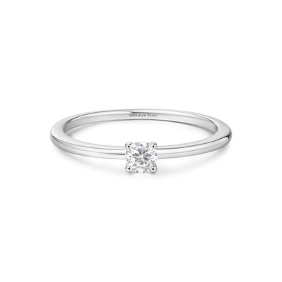 Ania Haie Silver Classic Slim Stacking Ring
