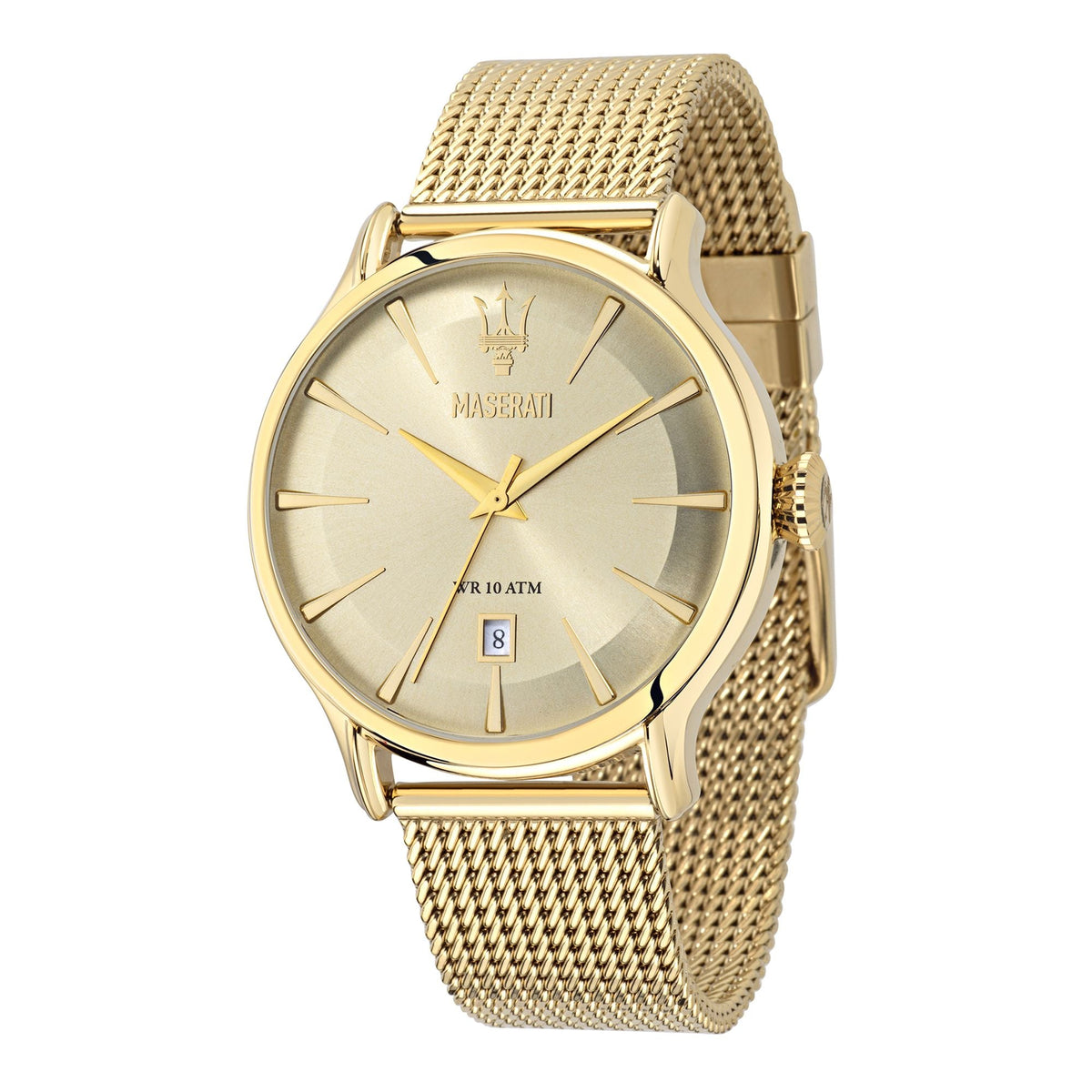 Maserati Epoca 42mm Gold Mesh Watch