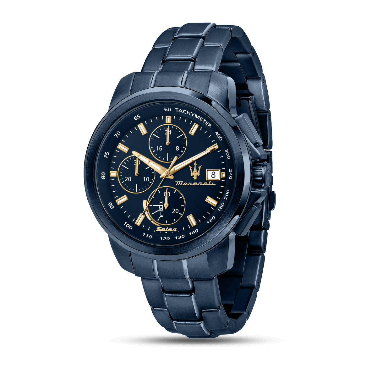 Maserati Successo Solar 44mm Chronograph Watch