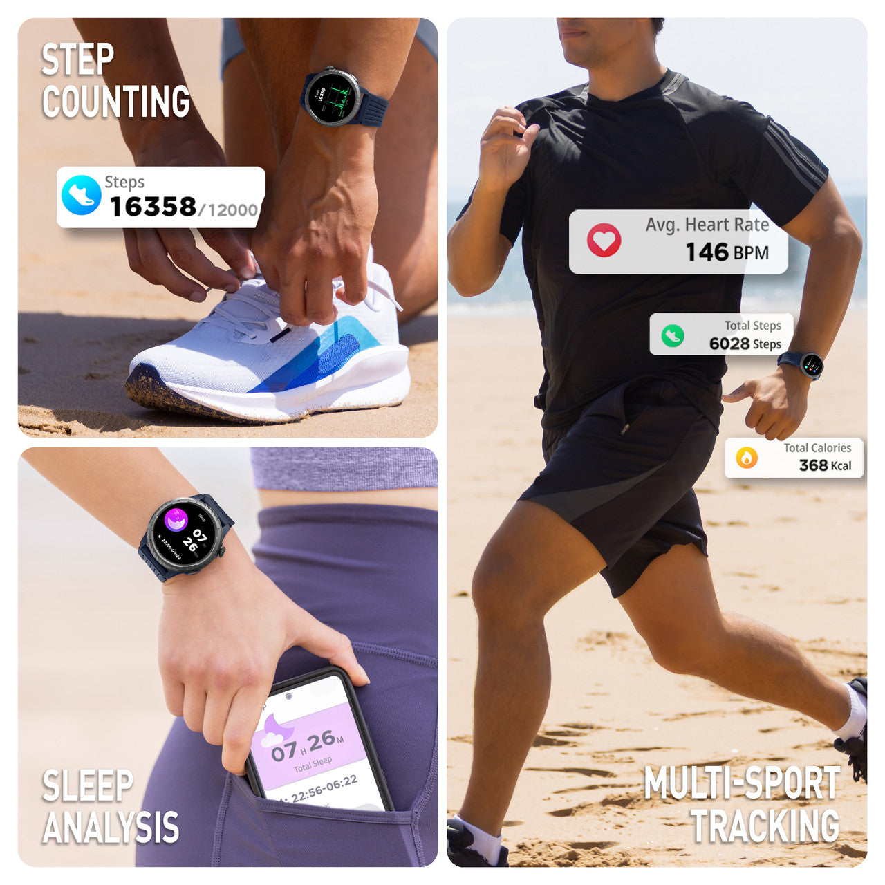 Reflex Active SeaVenture 5ATM Blue Strap Watch