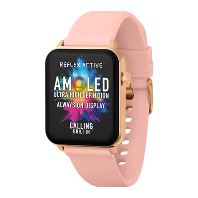 Reflex Active Series 30 Amoled Rose Case & Pink Silicon Strap RA30-2188