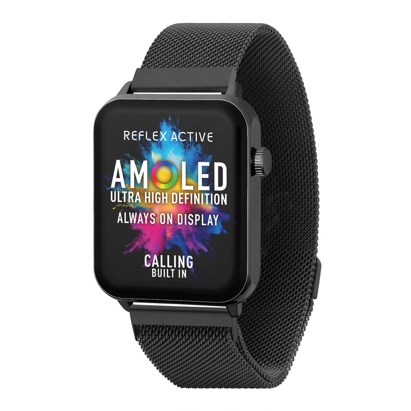 Reflex Active Series 30 Amoled Black Case & Black Mesh RA30-4088