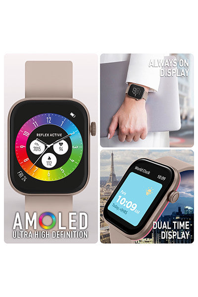 Reflex Active Series 40 AMOLED Mink Aluminum Smart Watch